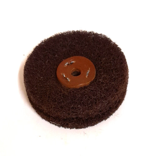Satin Finish Abrasive Wheels 4" - W100