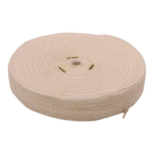 Close Stitched Cotton Polishing Wheel 6" Stackable - C150/2 H12