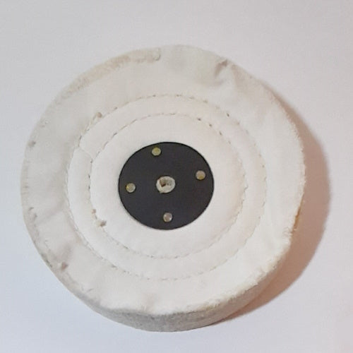 Open 2 Row Stitched Cotton Wheel 6"  - OS150/2