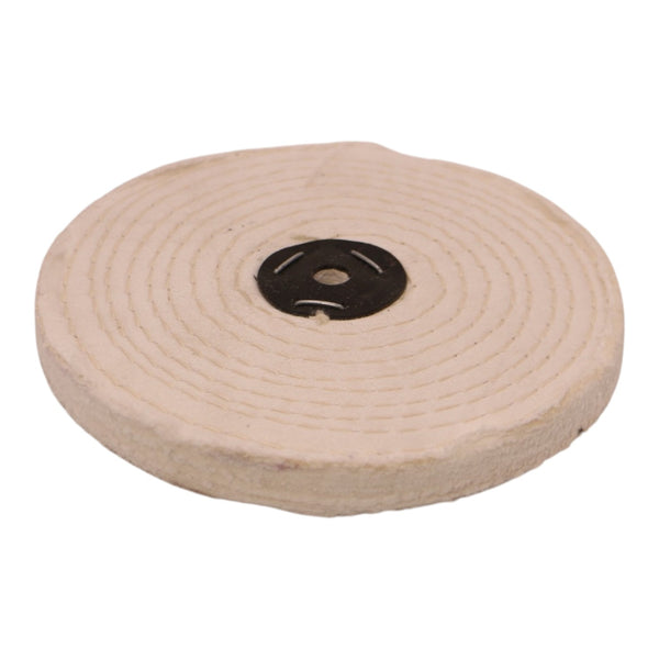 Close Stitched Cotton Polishing Wheel 6" - C150