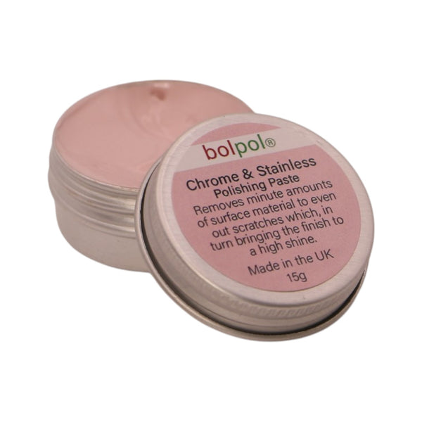 Chrome and Stainless Steel Polishing Paste
