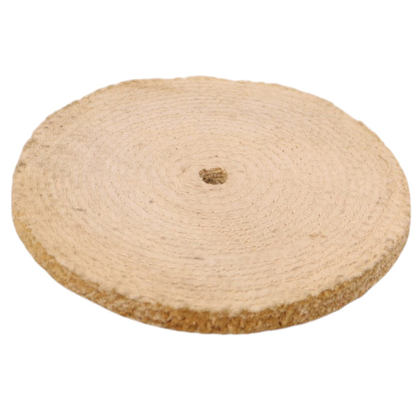 Sisal Polishing Wheel 8" Stackable - 200mm