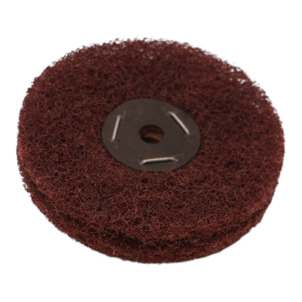 Satin Finish Abrasive Wheels 4" - W100