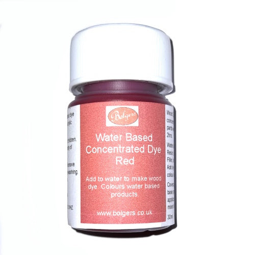Concentrated Water Based Wood Dye - Red