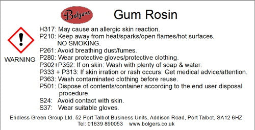 Gum Rosin - Natural Pine Resin