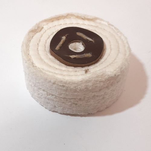 Close Stitched Cotton Polishing Wheel 4" - C100