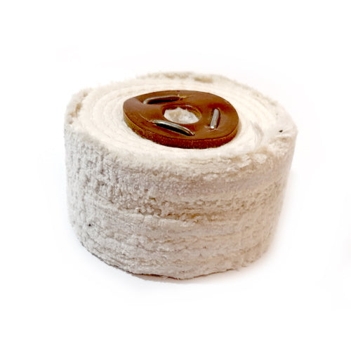Close Stitched Cotton Polishing Wheel 4" - C100