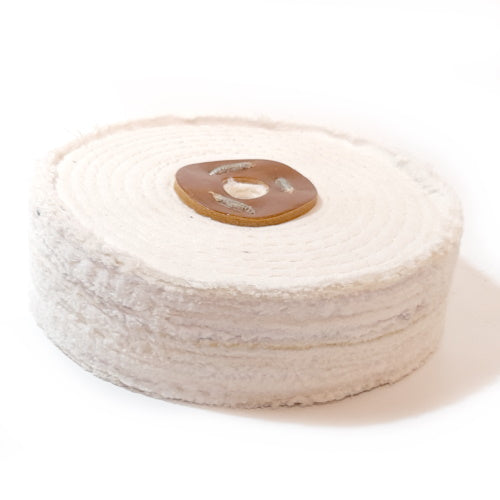Close Stitched Cotton Polishing Wheel 6" - C150