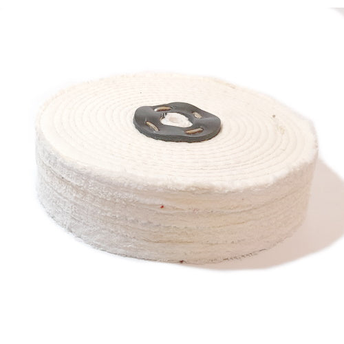 Close Stitched Cotton Polishing Wheel - 8"  C200