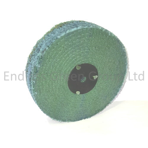 Hard Sisal Polishing Wheel Green 6" -GS150