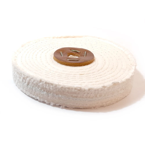 Close Stitched Cotton Polishing Wheel 6" - C150